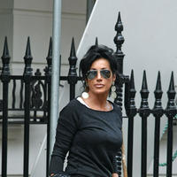 Nancy Dell'Olio is seen leaving a medical building on Harley Street | Picture 101277